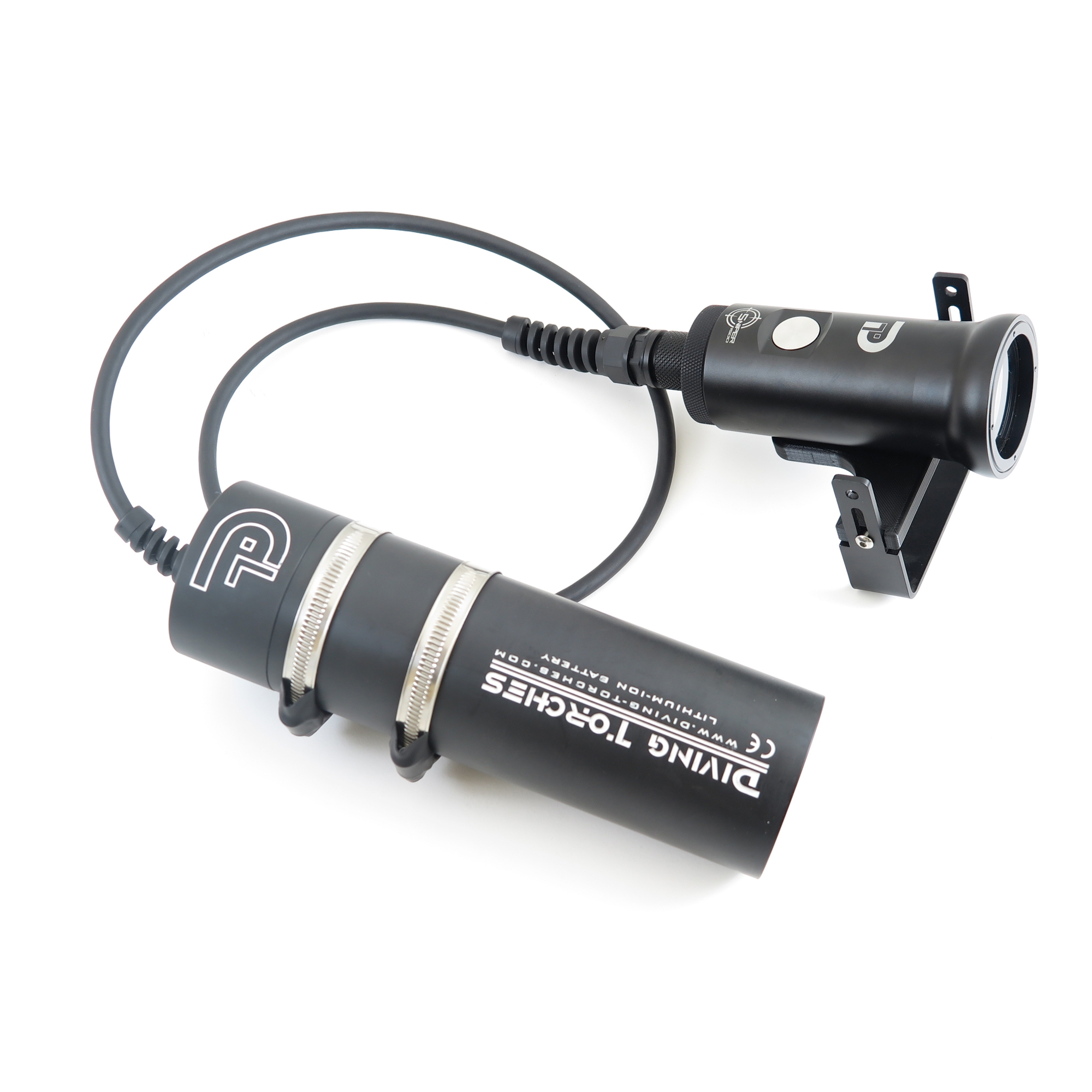 Illuminatore Speleo SNIPER 2500 con focale da 4° - 2500  Lumen + Canister 10.4Amp - immagine 4